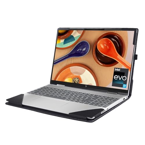 Funda para Lenovo ThinkPad P16s Gen 1/Gen 2 en cuero PU negra miniatura 1