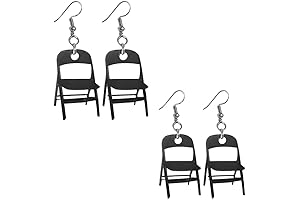 Fashion Folding Chair Necklace Charm - Quirky & Stylish Accessory
