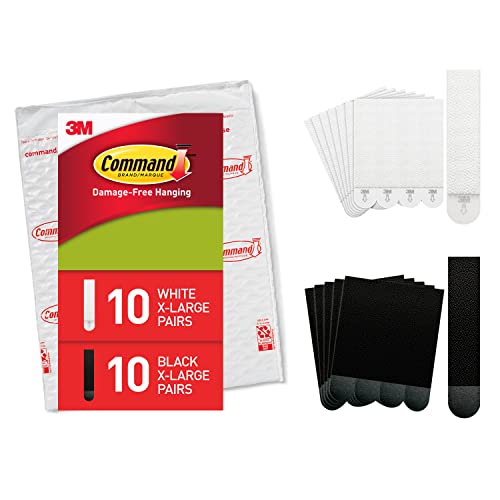 Command Strips Heavy Duty Set - Decorate Your Wall with Command Picture Hanging Strips, 20 LB XL Heavyweight Strips - image 1