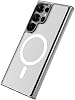 PSR Accessory Samsung Galaxy S25 Ultra MagSafe Compatible Transparent Case with – Magnetic Wireless Charging Support, Shock Absorbing and Durable Protection, Slim and Lightweight Design