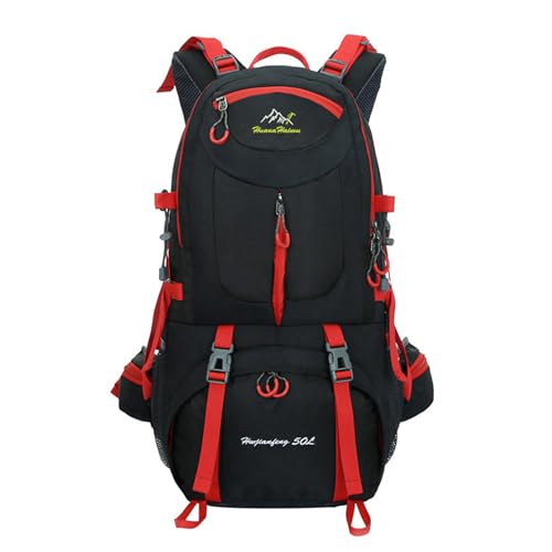 PORRASSO 50L Zaino da Trekking Impermeabile Zaino Hiking Backpack per