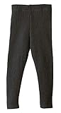 Die Schurwolle ist nach strengen Bio-Kriterien zertifiziert und die Leggings trägt das GOTS-Siegel.