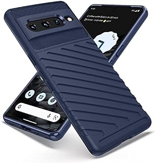 doeboe for Google Pixel 7 Pro Case, Shockproof Case for Pixel 7 Pro (2022), Rugged Phone Cover Sleeve for Pixel 7 Pro 6.7 in, Slim Soft TPU, Wireless Charging Support [Only for Pixel 7 Pro](Blue)