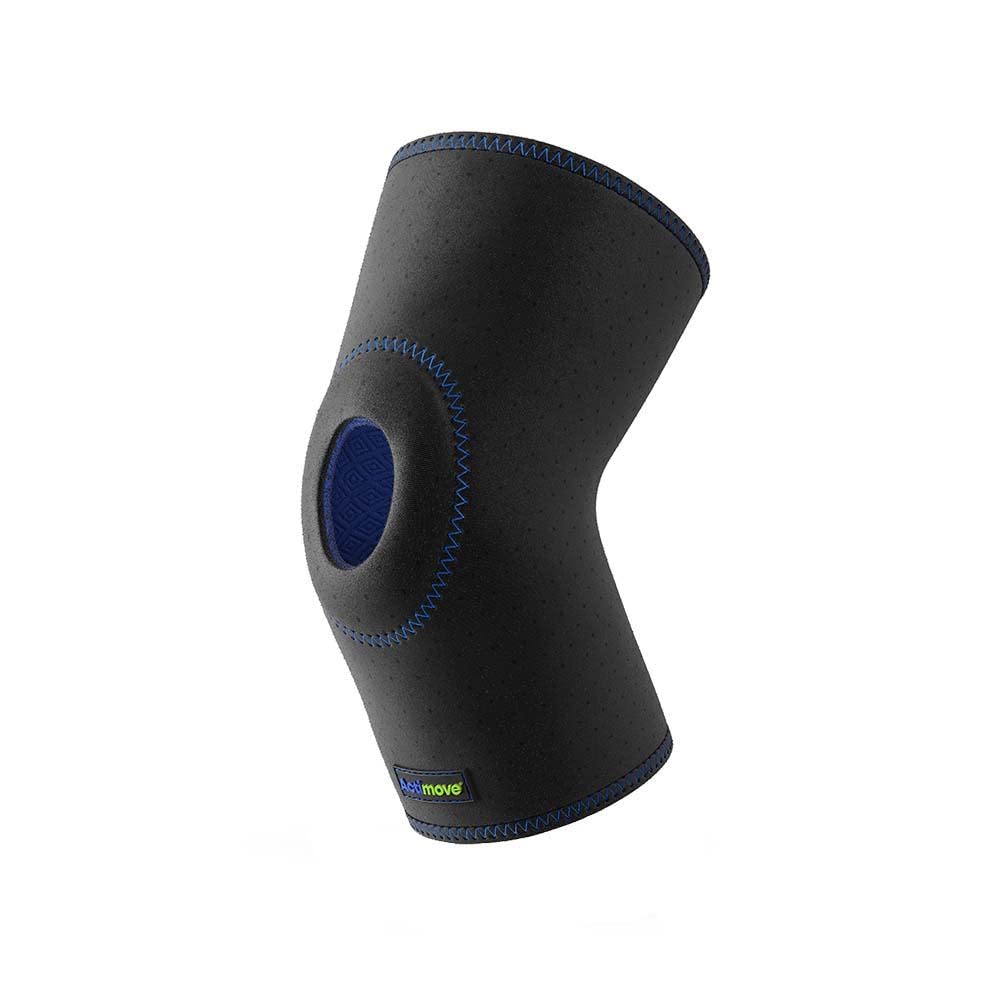 Actimove Sports Edition Knee Brace, Open Patella | Compression Sleeve for ACL MCL Injury Recovery Support, Black, Medium