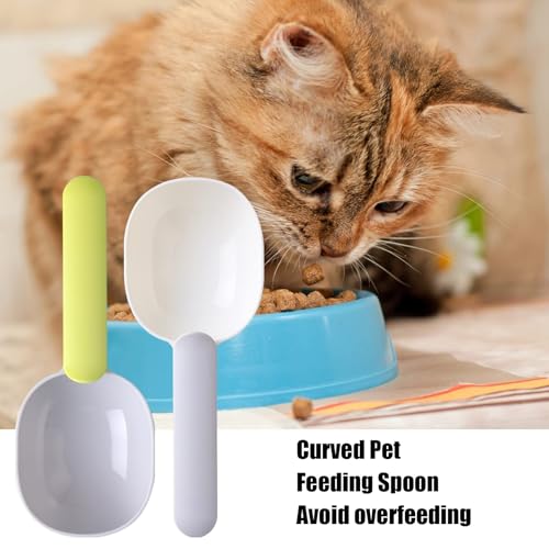 HTRTRR Messbecher und Löffel für Hundefutter, Waage für Katzen und Hunde