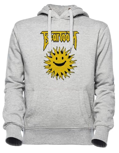 Sweat à capuche gris Luxogo Beartooth fini les vêtements froids