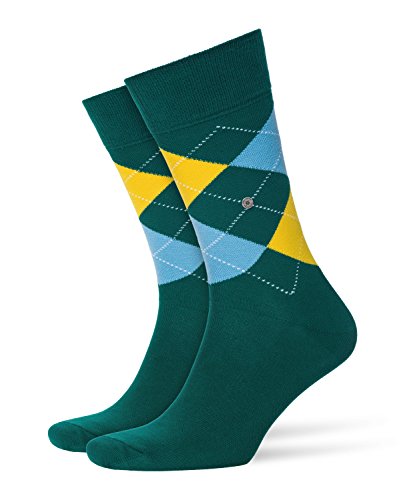 Burlington King M SO Calzini, Multicolore (Emerald...