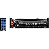 XO VISION XR301BT Single-DIN In-Dash CD AM/FM-MPX2 Receiver with Bluetooth(R) & USB & SD(TM) Card Inputs