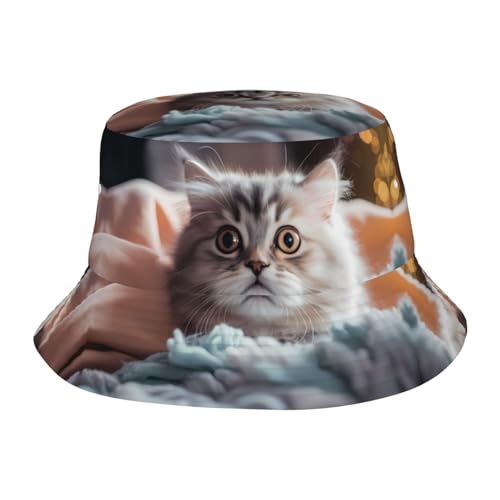 Photo de POEZJZW Tom Thumb Chapeau de pêcheur adulte Chapeau bob, chapeau de soleil UV pour homme et femme, chapeau de soleil d'extérieur à large bord, noir, Noir , Taille unique