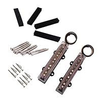 This jazz bass pickup is made of qualified magnets, plastic and other materials, solid, firm and durable to use, ensures a long service time Bass Pickup For 5 String Includes one pair of neck/bridge bass pickup for 5 string JB bass guitar. Comes with...