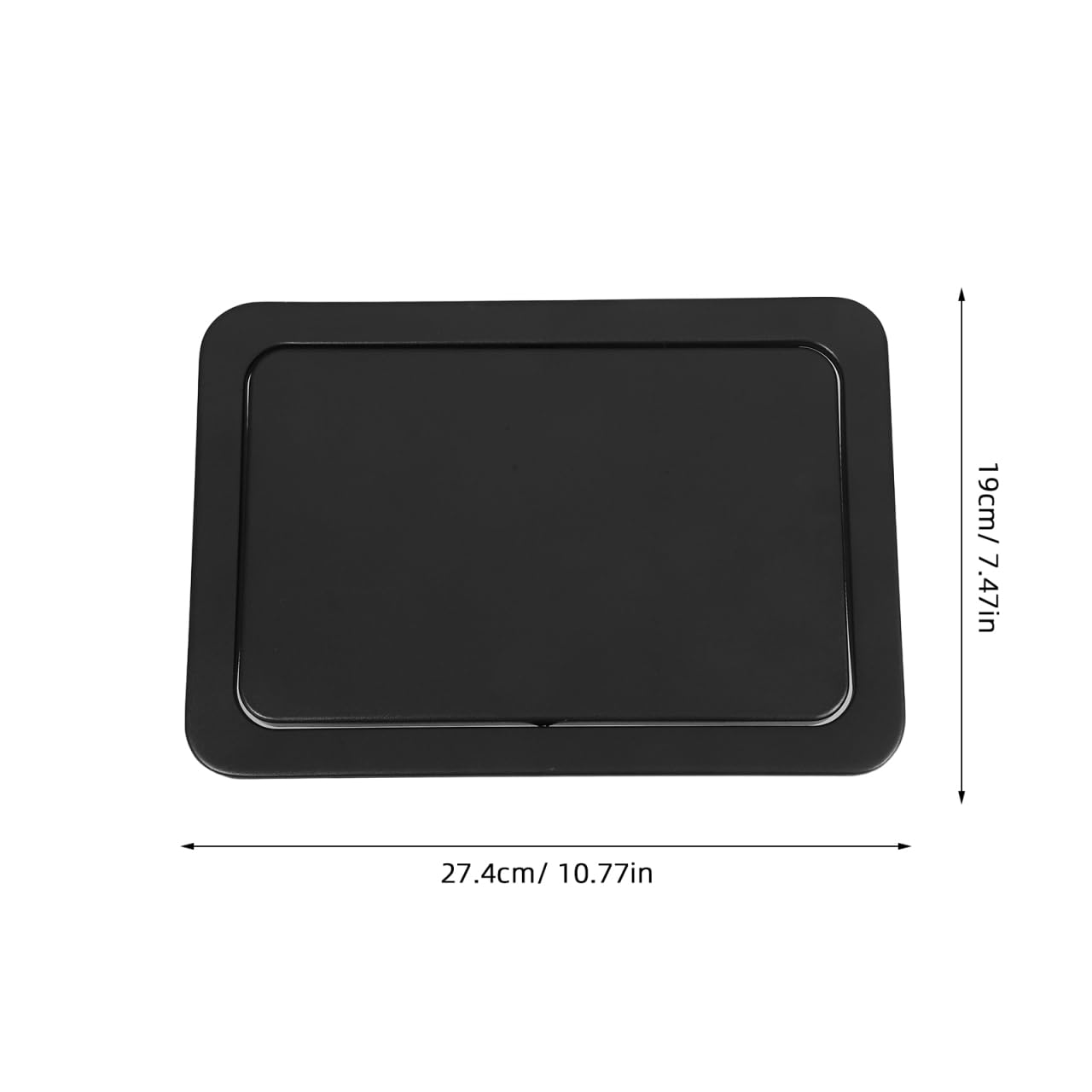 Luxshiny Tapa De Basura Empotrada De Acero Inoxidable Con Diseño Para Cubo De Basura De Cocina Y Baño Fácil Instalación Y Acabado Moderno