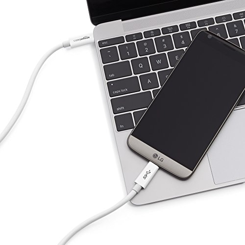 Image of Amazonbasics Usb Type C 3.1 To Type C Gen1 Cable -3Feet For Laptop-White