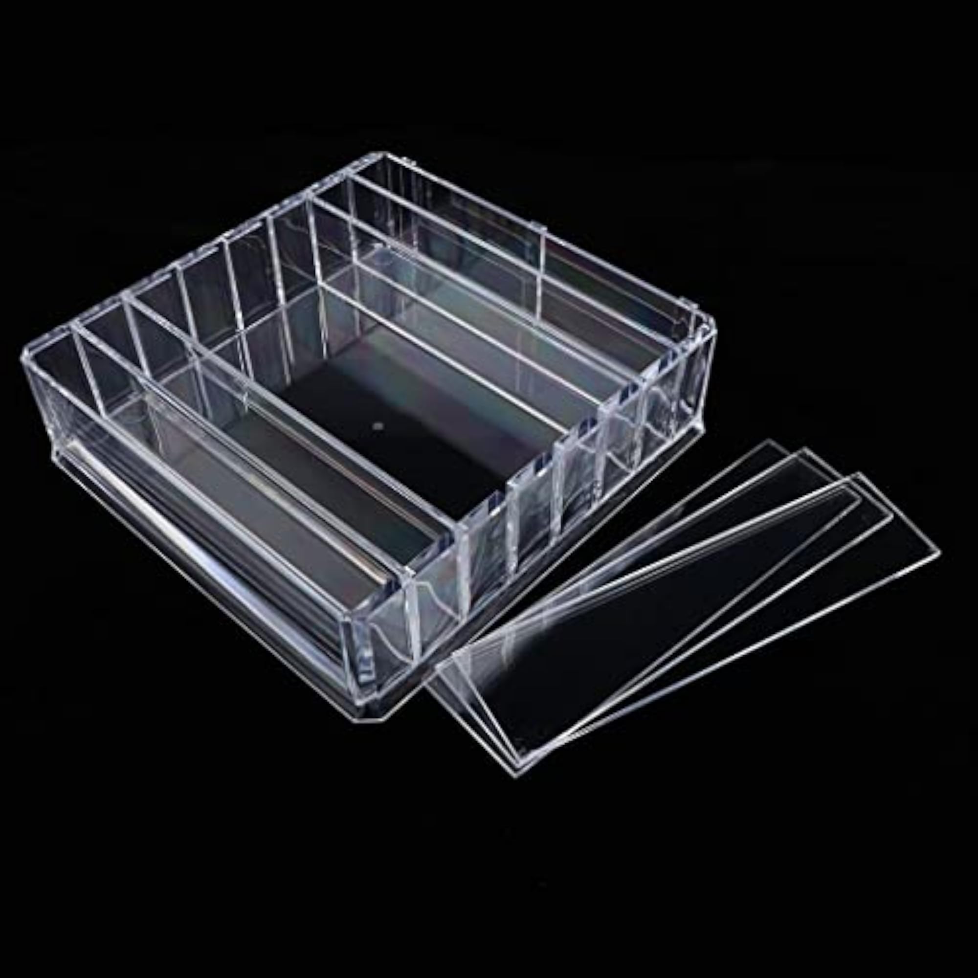 Acrylic Compact Powder Holder Makeup Display Organiser