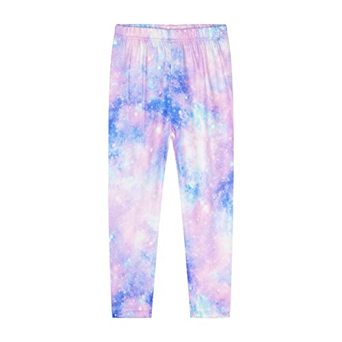 Image of Mud Kingdom Little Big Girls Leggings Cute Printing Polyester Stretchy Fashion Spring Summer