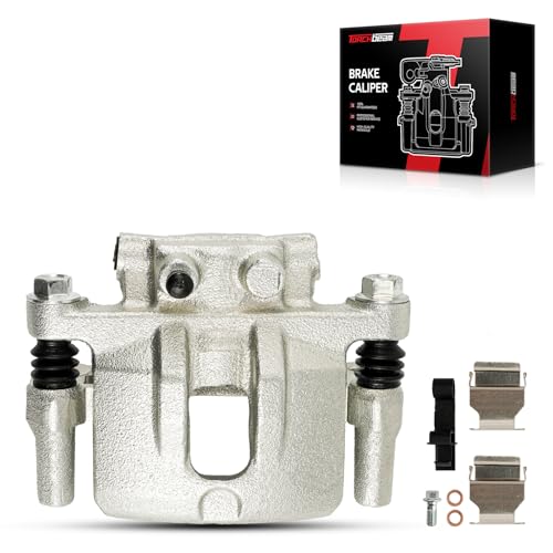 Image of Torchbeam Rear Brake Caliper Left for Jeep 2007-2017 Patriot, Jeep 2007-2017 Compass, Dodge 2008-2014 Avenger, Rear Left Caliper Replace # 18B5039