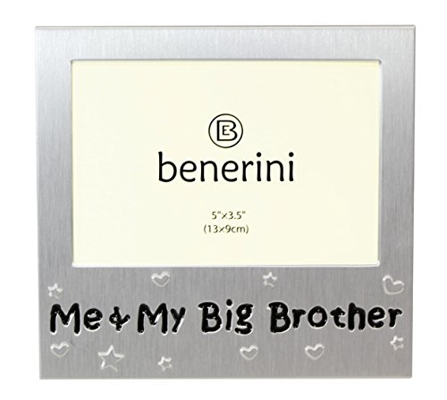 benerini Me & My Big Brother ' - Photo Picture Frame Gift - 5x 3.5