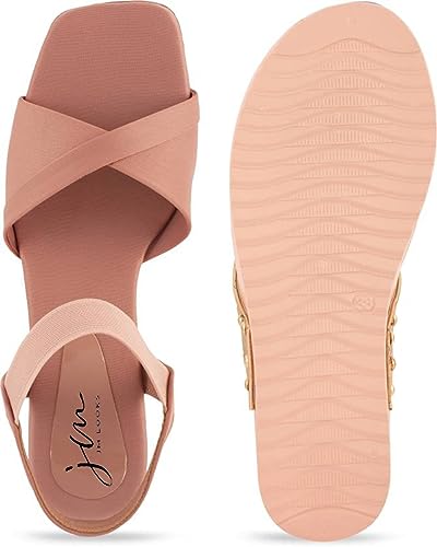 Image of JM LOOKS Stylish heel sandal for Women and Ladies