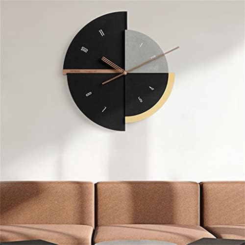 Modern Design Large 3D Home Decoration Wooden Creative Watch Living Room Decoration
