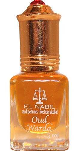 El Nabil – Oud Warda 5 ml – Saudi Perfumes – sin alcohol