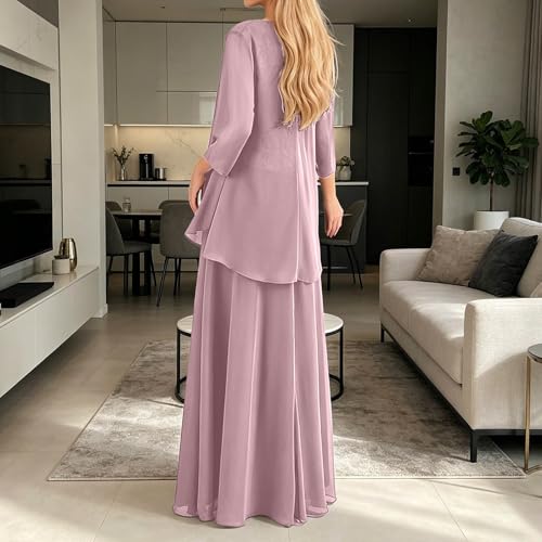 Robe trois pièces amincissante pour morphologies en taille M
