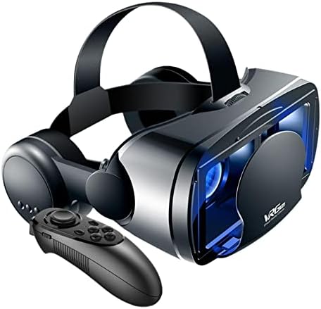 Óculos 3D VR Realidade 360 Filmes Tela Móveis VR Headset Capacete...