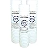 KleenWater High Temperature Water Filters, 2.5 x 9.75 Inch with Scale Inhibitor, Maximum Temperature 180 Degrees, 3 Pack