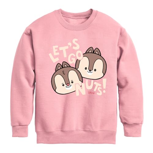 Disney - Let's Go Nuts - Toddler & Youth Crewneck Fleece Sweatshirt