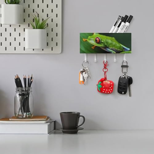 Organizador de llaves para pared que evita pérdidas en el pasillo 6