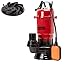 Produktbild Schmutzwasserpumpe Fäkalienpumpe 550 W 18000 L/Std Tauchpumpe Schwimmerschalter Profi Schutzschalter