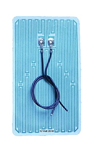 ASG Spiegelheizung 12V | Selbstklebende Heizfolie | 156x96mm Für Frostschutz