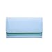 KLOUD City ® Light Blue Synthetic Leather Stone Pattern Double Layer Women Wallet
