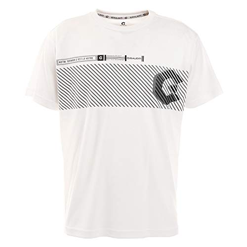 ジローム（GIRAUDM） ドライ 吸汗速乾 UVカット 半袖メッシュTシャツ 863GM1CD6666 WHT （ホワイト/Ｌ/Men's）