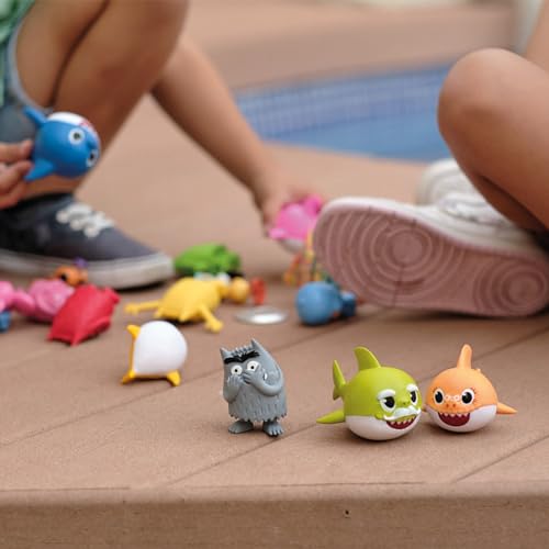 Comansi - Daddy Shark Figure, Blue, Daddy Shark (8,2 cm) - Image 3