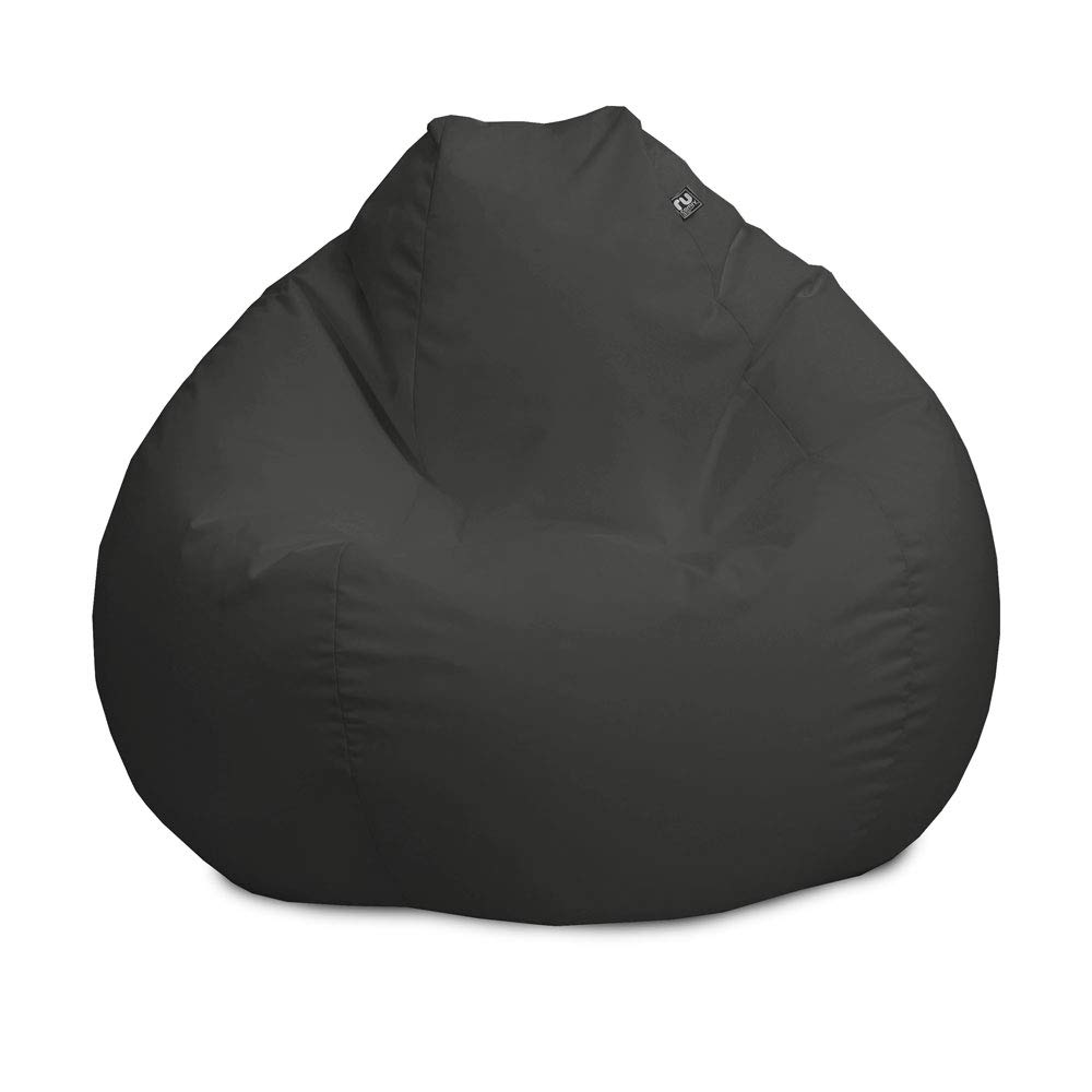 rucomfy Water Resistant Classic Adult Slouchbag Beanbag Chair - Slate Grey