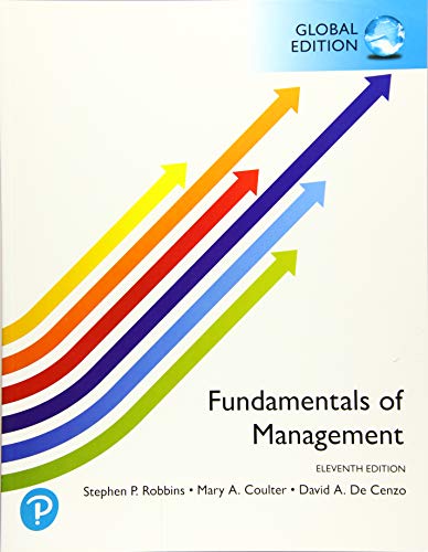 Fundamentals of Management, Global Edition