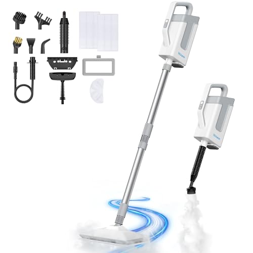 Steam Cleaner for Home with 23FT Power Cord 3 Steam Modes Detachable Steam Mops for Floor Cleaning Multipurpose Steamer for Walls, Furniture Carpets, Windows, sofas