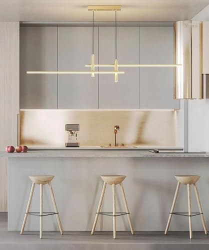 Plafonnier LED variable avec télécommande pour table à manger moderne - 5