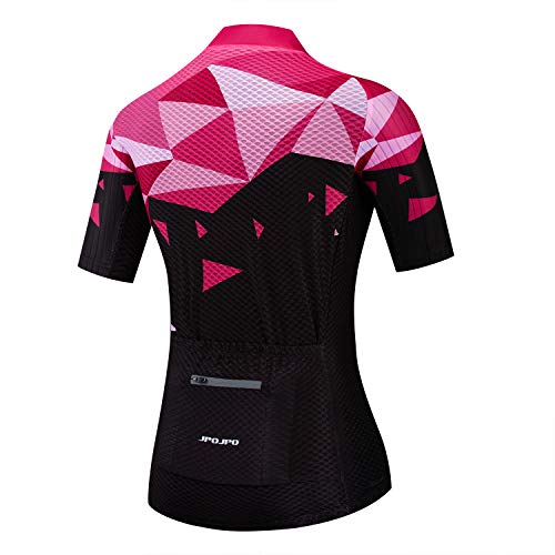 JPOJPO - Maglia da ciclismo, da donna, da corsa
