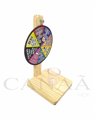 Jogo roda de shot roleta divertida festa