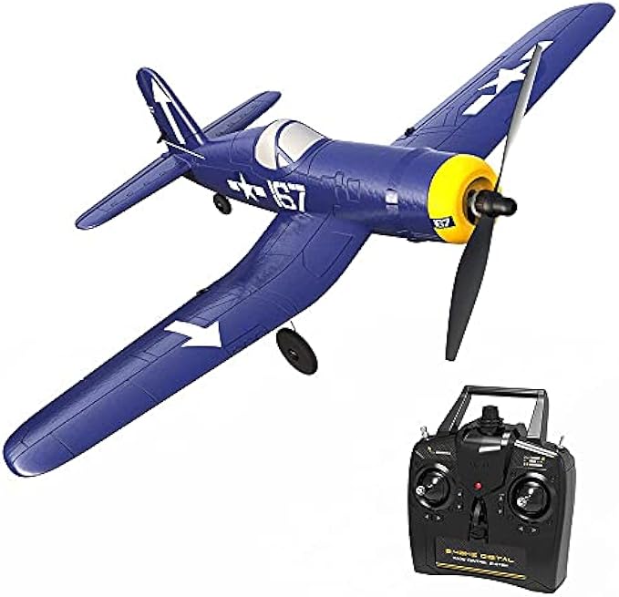 SYLYCS EPP RC Plane Kit Aerobatic Flying Airplane, Wingspan Foam RC Aircraft Model Fixed Wing, 4CH Electric Remote Control RC Aeroplane for Adults Outdoor Fly