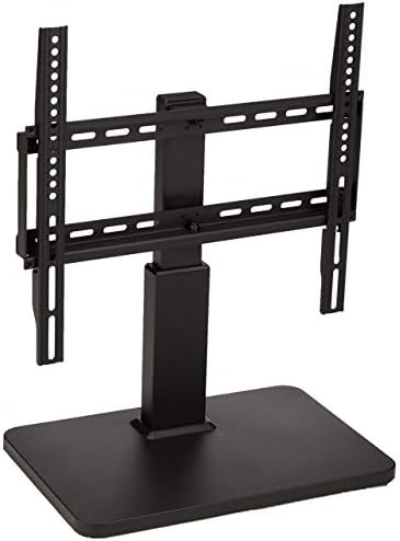 AmazonBasics Pedestal TV Mount for 32-65" TV with Swivel Feature (Renewed)