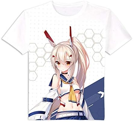 Amazon Cl68 12 アズールレーン アズレン 綾波 Tシャツ 夏 コスプレ 同人 グッズ 衣装 服 メンズ アニメ コスチューム 衣装 コスプレ 仮装 通販