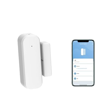 Loopo WiFi Door Window Sensor, Smart Contact Sensor with App Alerts, Compatible with Alexa & Google Assistant, Tuya Smart Life App Door Open Detector, 2.4GHz WiFi Only, No Hub Required, , 4 Pack