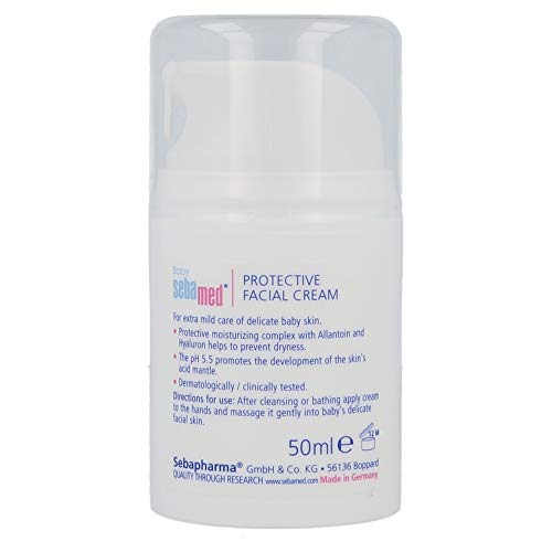 Image of SebaMed Baby Protective Facial Cream (50ml) & SebaMed Baby Lotion, 100ml