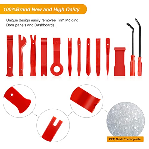 Image of GOOACC Car Door Clip Panel Audio Video Dashboard Dismantle Kits Installer Pry Tool