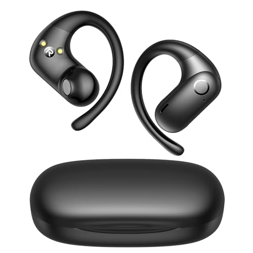 kurdene Wireless Earbuds 5.4 Bluetooth Headphones, Open Ear...