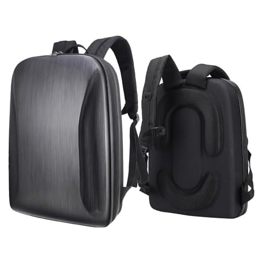 Miieomi Harter Rucksack Koffer für DJI Air 3S Air 3 Fly More Combo Drone, wasserdichter stoßfester Koffer Tasche für DJI Air 3S / Air 3 RC-N3 & RC2 Controller, Propeller, Akku & Zubehör