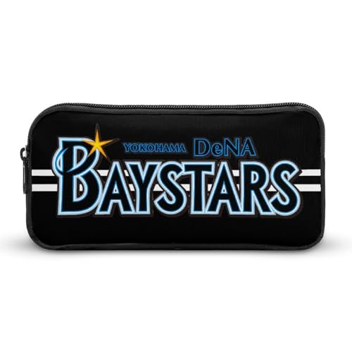 横浜DeNAベイスターズ文具ケース ペンケース 収納グッズ 筆箱 ペンバッグ 筆入れ 多機能 学用品収納 大容量軽量 伸縮性が良く、繰り返し使用可能 傷防止 防汚 掃除が簡単 いろいろな文房具を収納 オフィス小物 コスメバッグとして 男女兼用 携帯便利