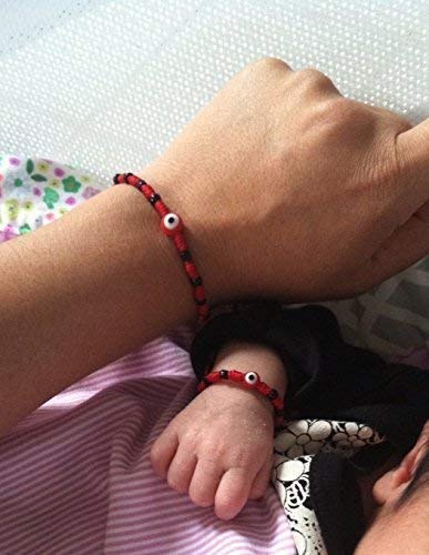 Mommy and me bracelet. Mommy and me evil eye bracelet. Red string braceley