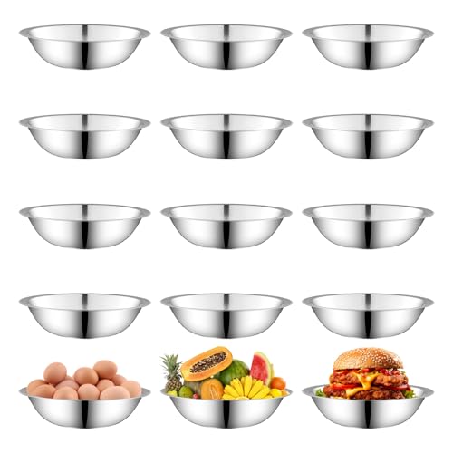 Set de 15 Tazones de Acero Inoxidable 6.3 Pulgadas miniatura 1